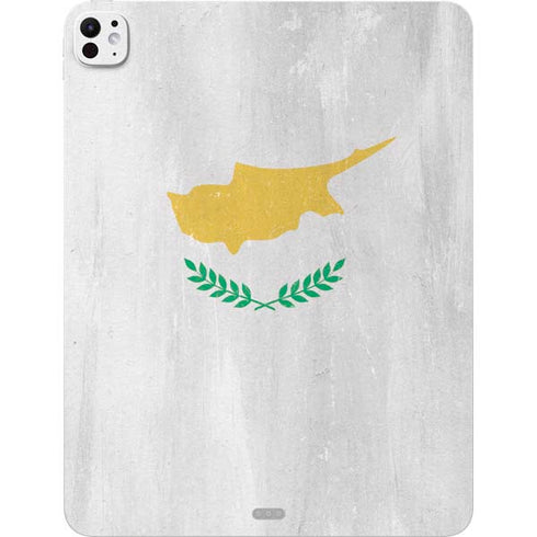 Cyprus Flag Distressed iPad Pro 13in M4 (2024) Skin